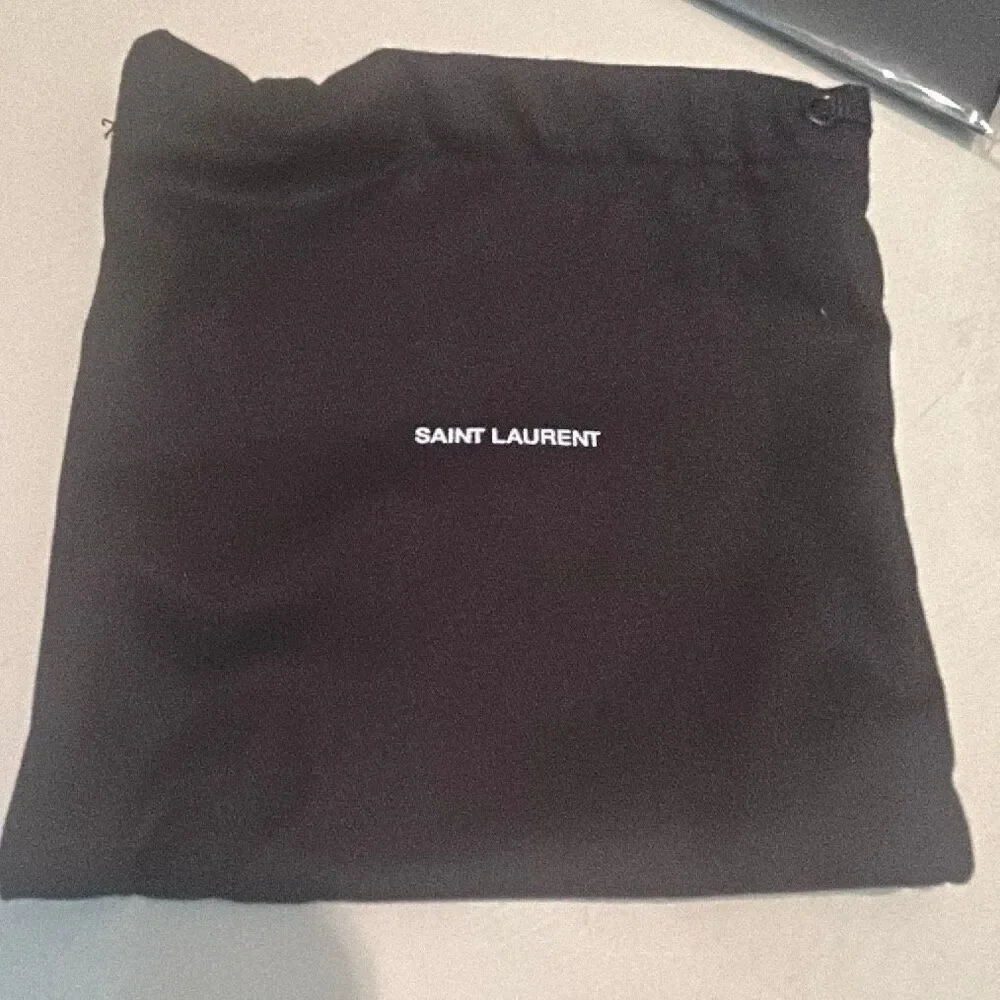 Saint Laurent Small Gift Box & Dust Bag Black Storage Minimalist Luxury Display